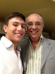 Con il grande Leo Nucci, magico!
