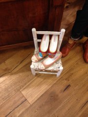 Ballerine pitturate a mano